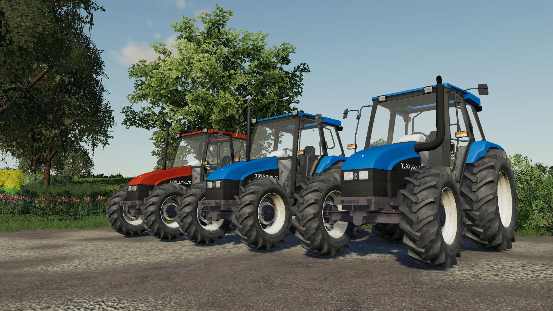 PACK NEW HOLLAND SERIES L, TL &amp; 35 4