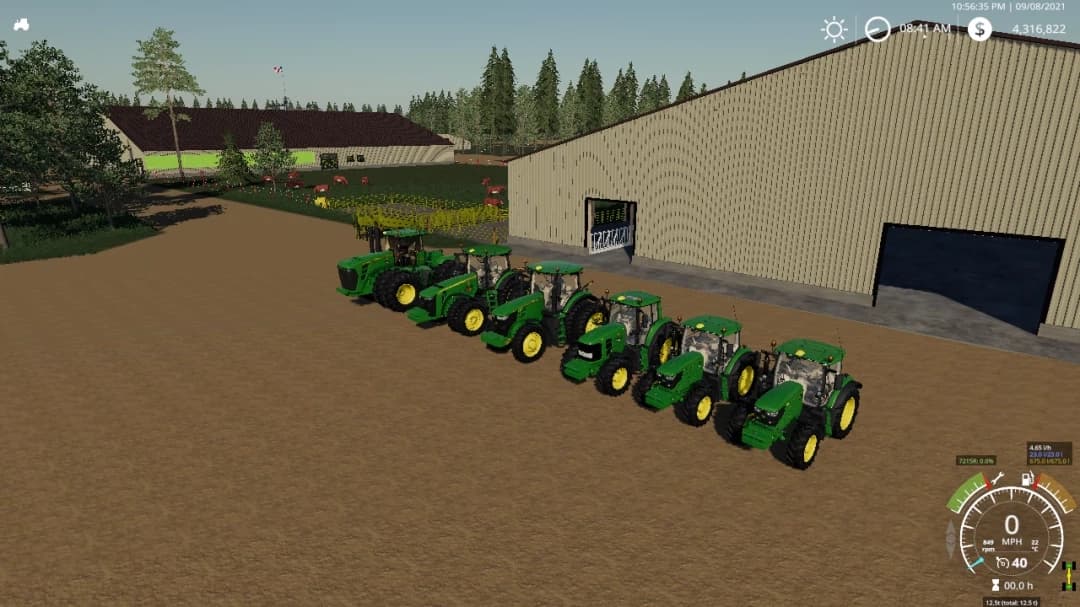 PACK OF JOHN DEERE TRACTORS