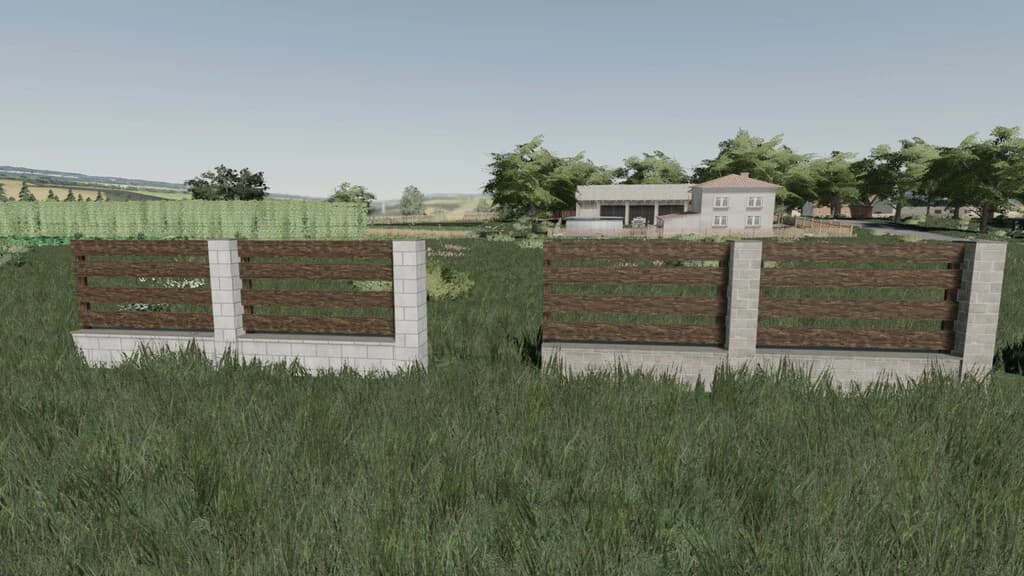 PACK OF MODERN FENCE 2