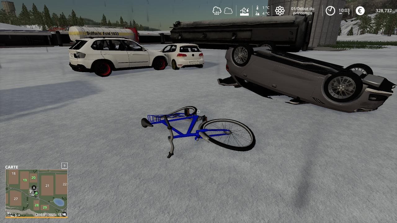 PACK VEHICULES ACCIDENTES 2