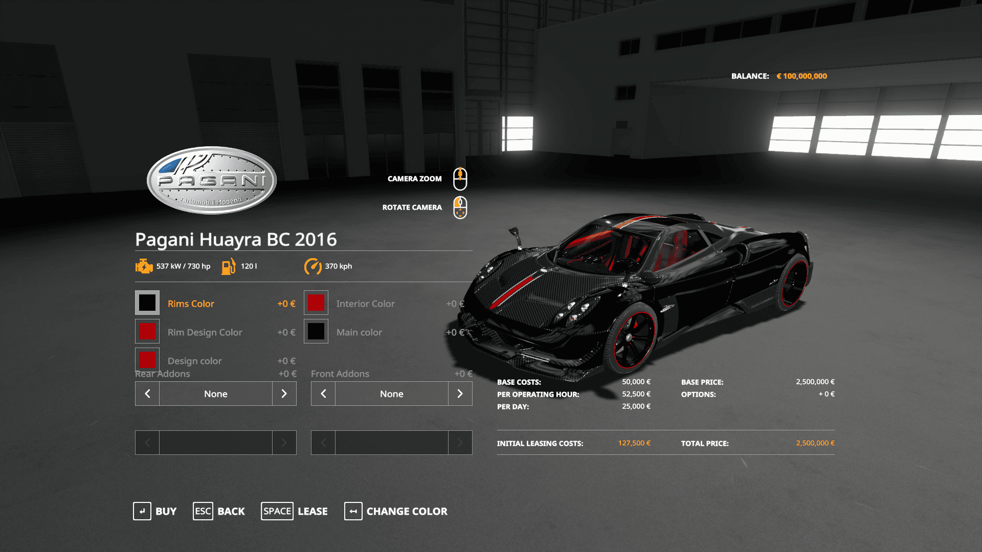 PAGANI HUAYRA BC 2016 3
