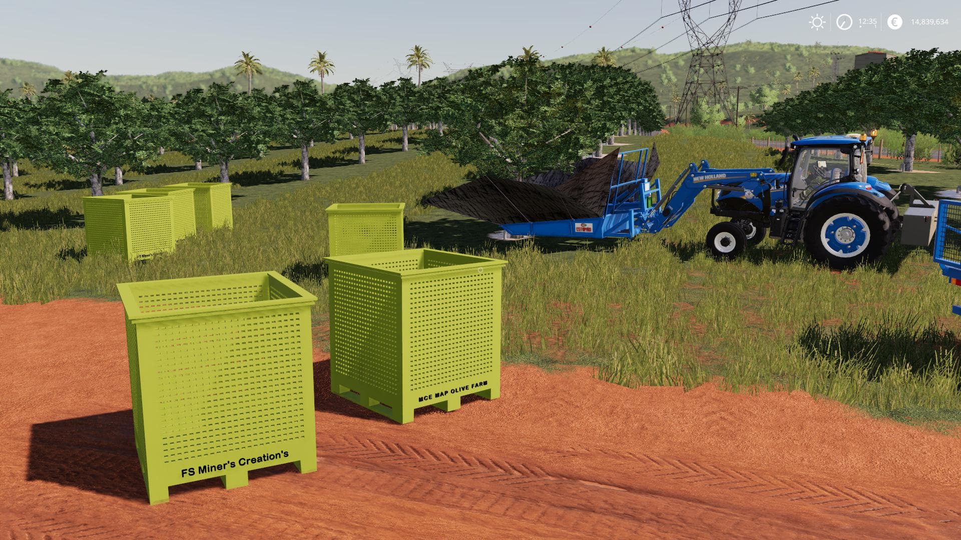 PALLET BOX FOR OLIVES 5