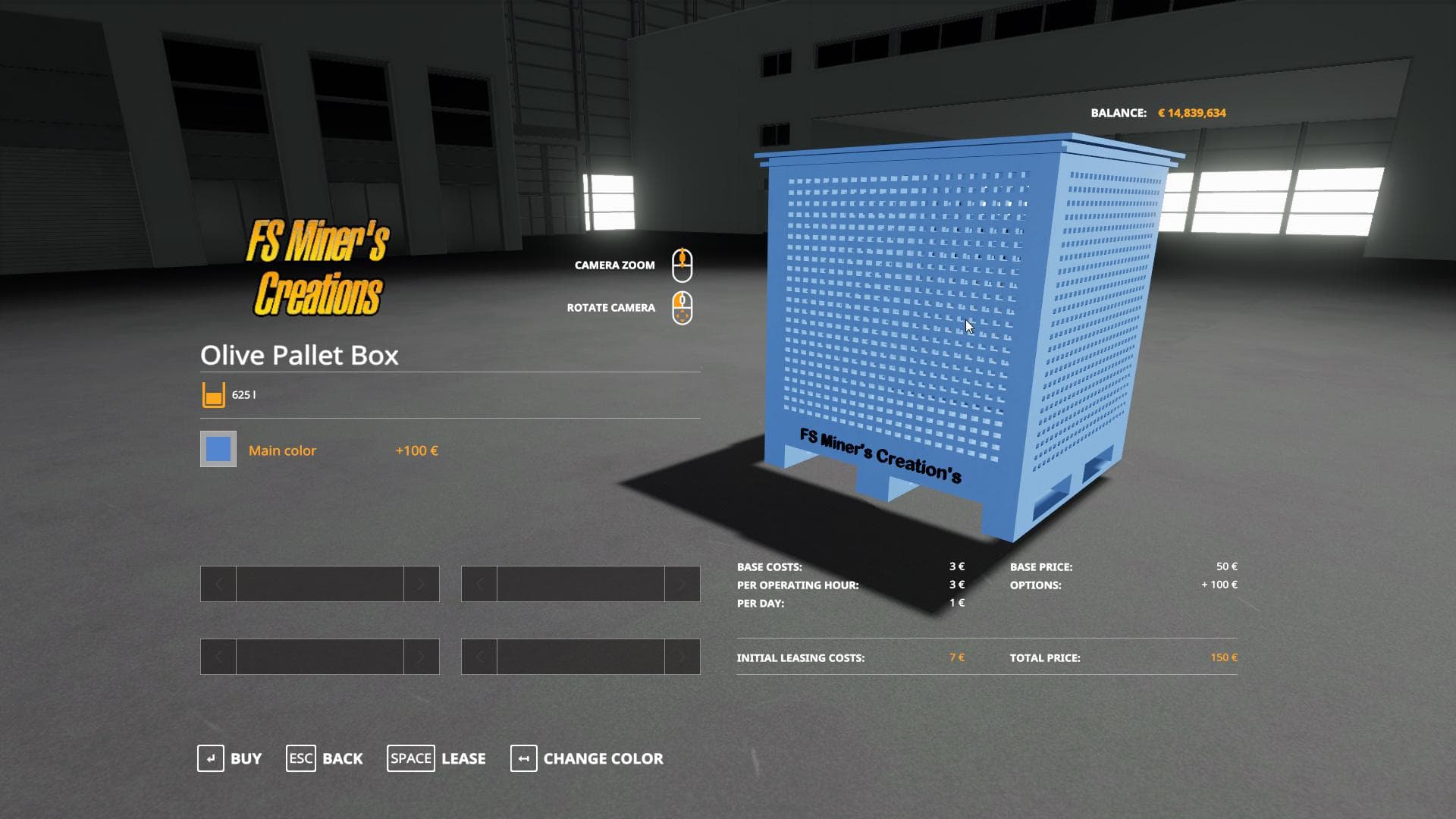 PALLET BOX FOR OLIVES 4