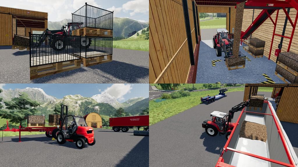 PALLET LATTICE BOX