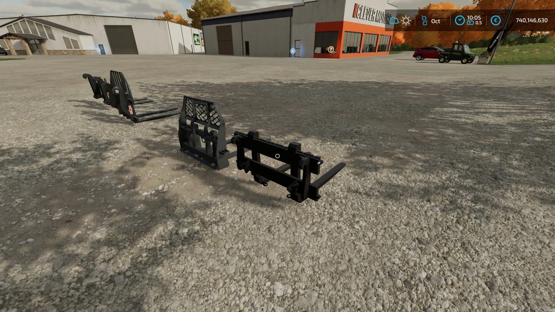 AUTOLOAD PALETTEN GABEL PACK 5