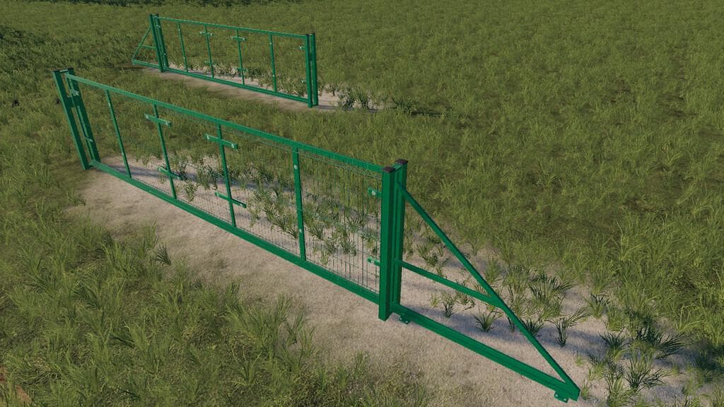 PANEL FENCE AND GATES