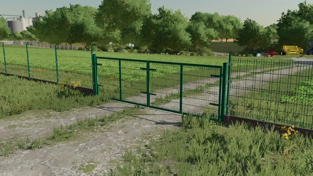 PANEL FENCE AND GATES
