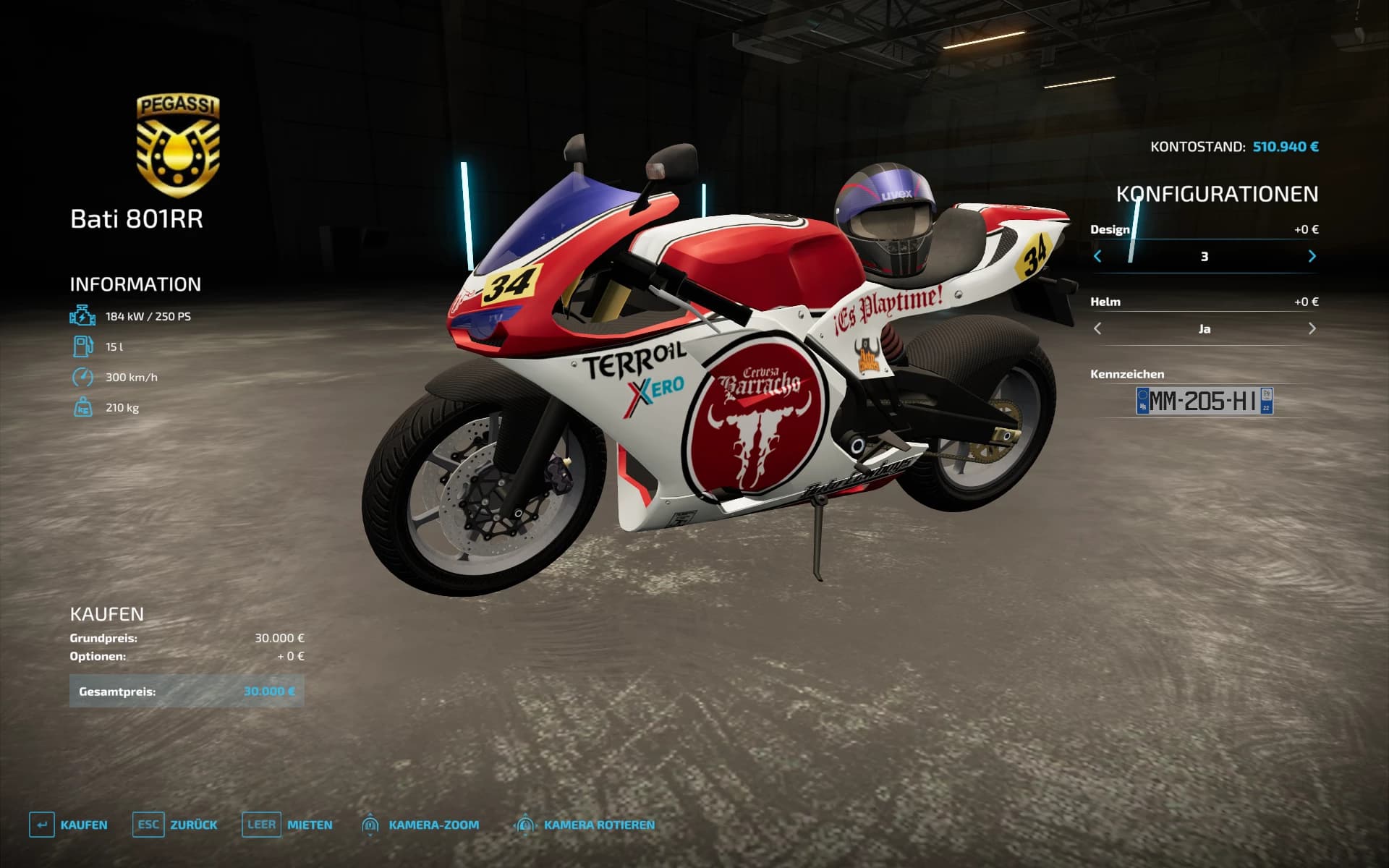 PEGASSI BATI 801RR