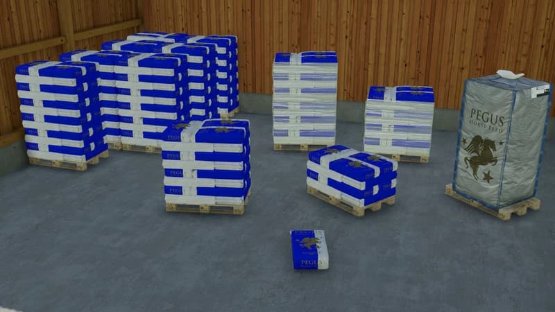 PEGUS HORSEFEED SET 4