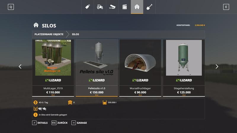 PELLET SILO