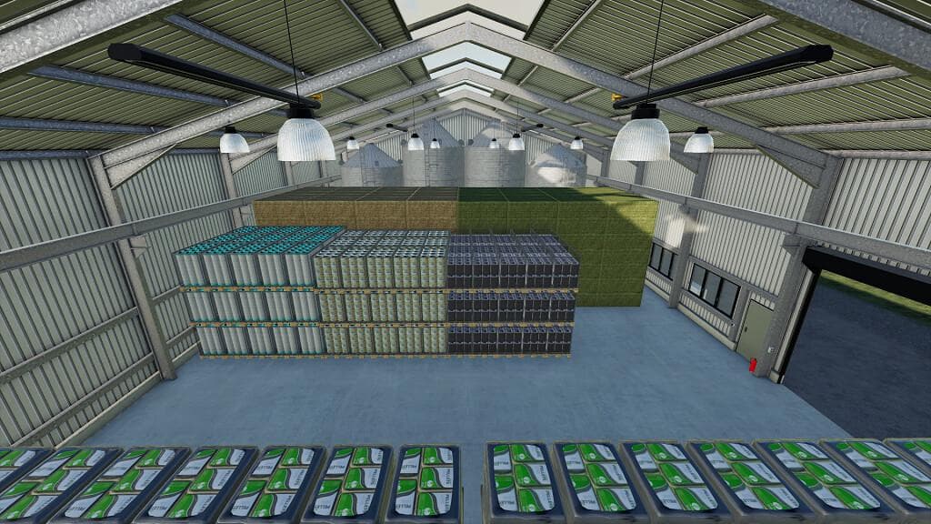 PELLET STORAGE HOUSE