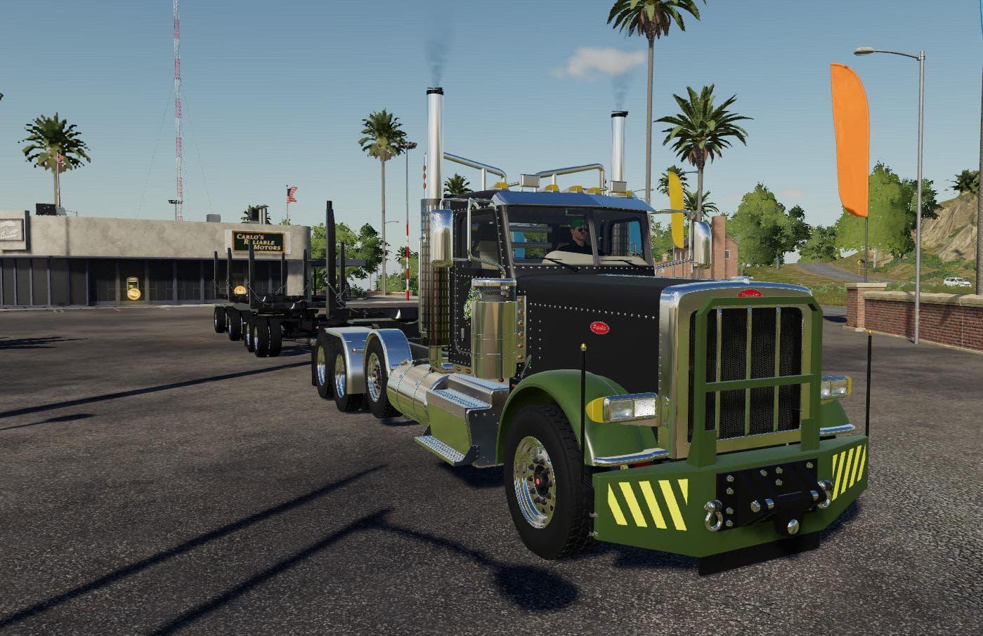 PETERBILT 389 POLE TRUCK 4
