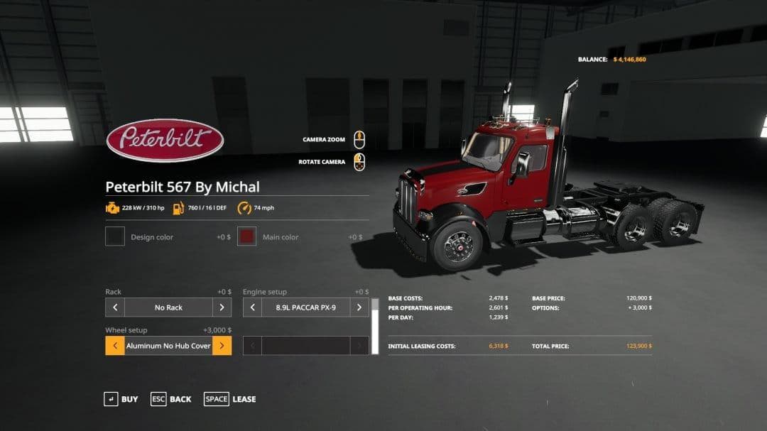 PETERBILT 567 DAY CAB