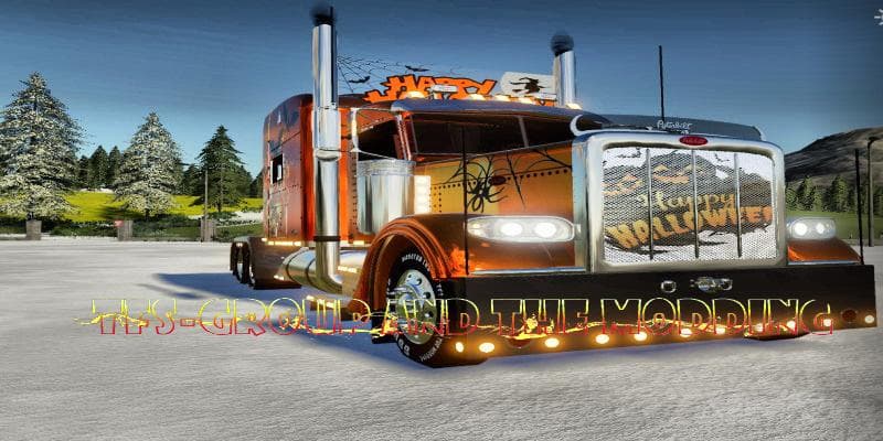 PETERBILT HAPPY HALLOWEEN 4