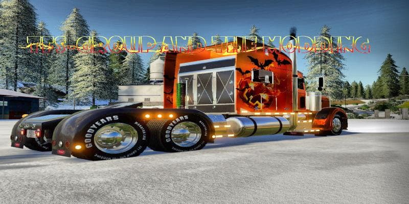 PETERBILT HAPPY HALLOWEEN 3