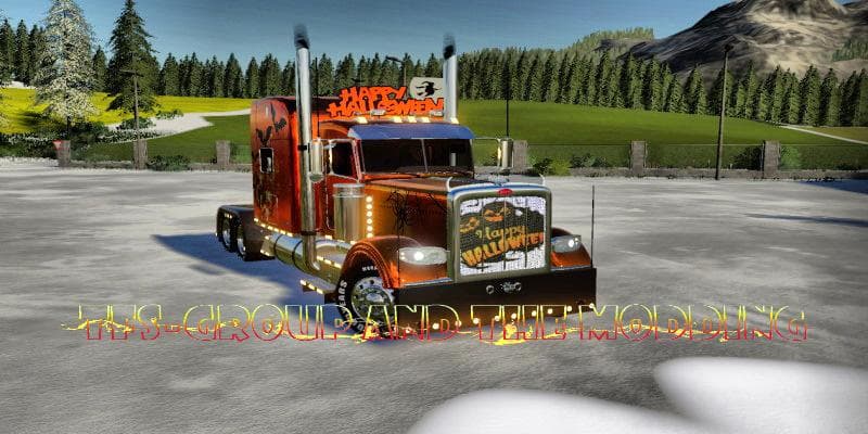 PETERBILT HAPPY HALLOWEEN 2