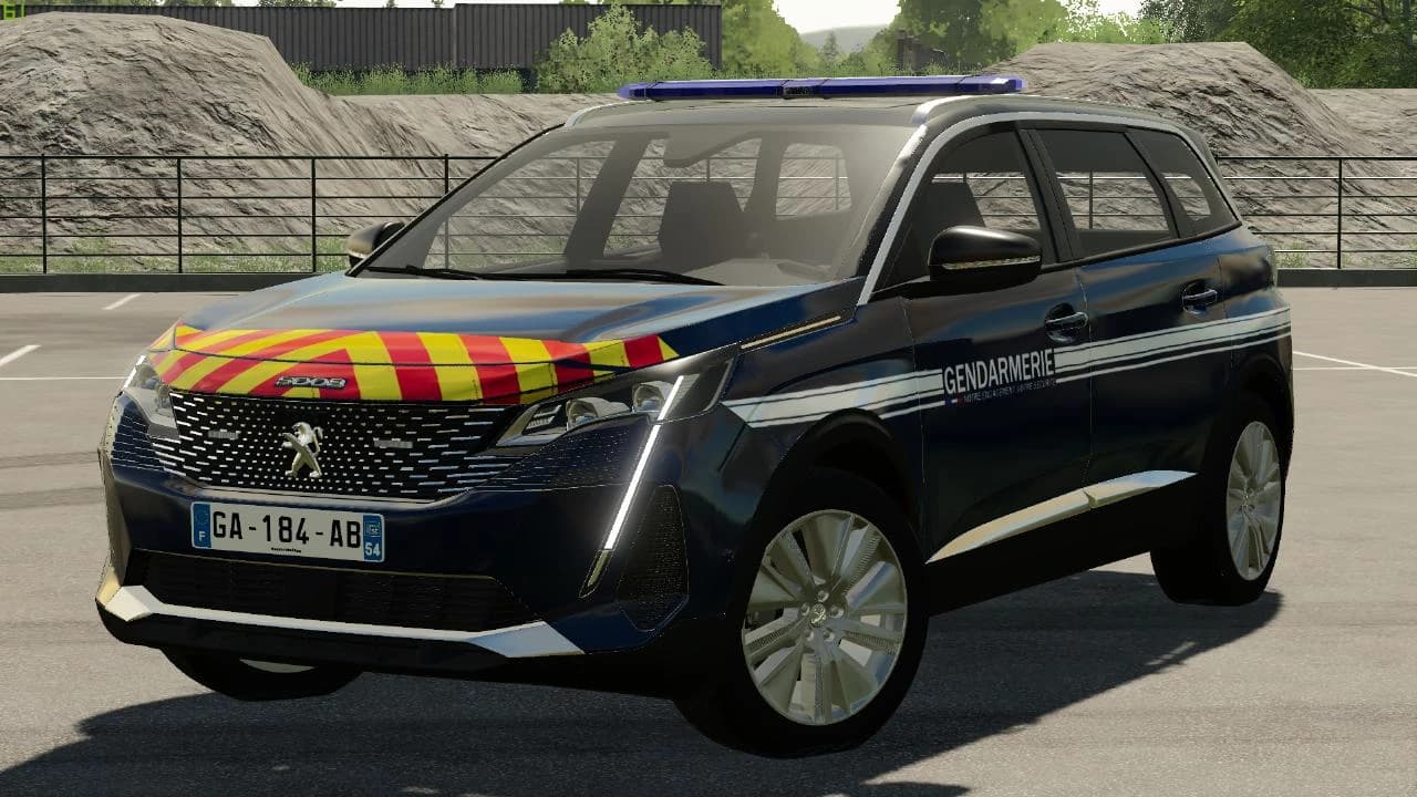PEUGEOT 5008 2021 GENDARMERIE 5
