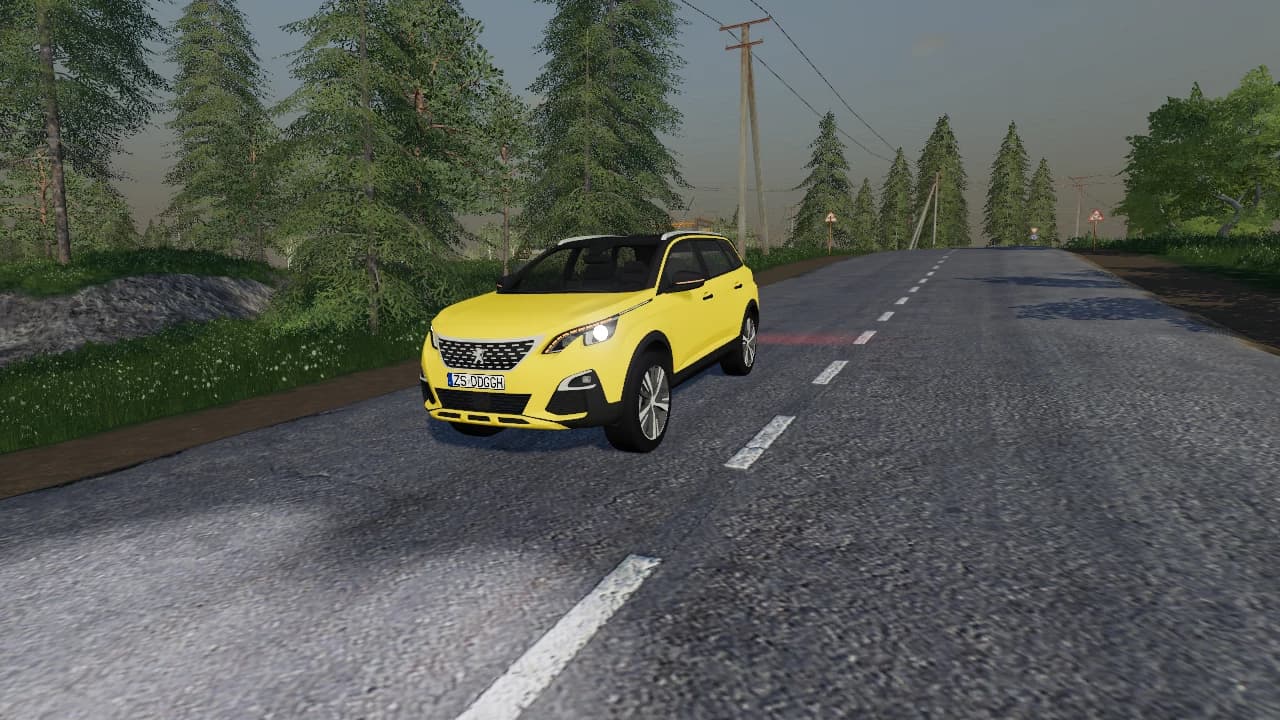 PEUGEOT 5008 - WERSJA CYWILNA
