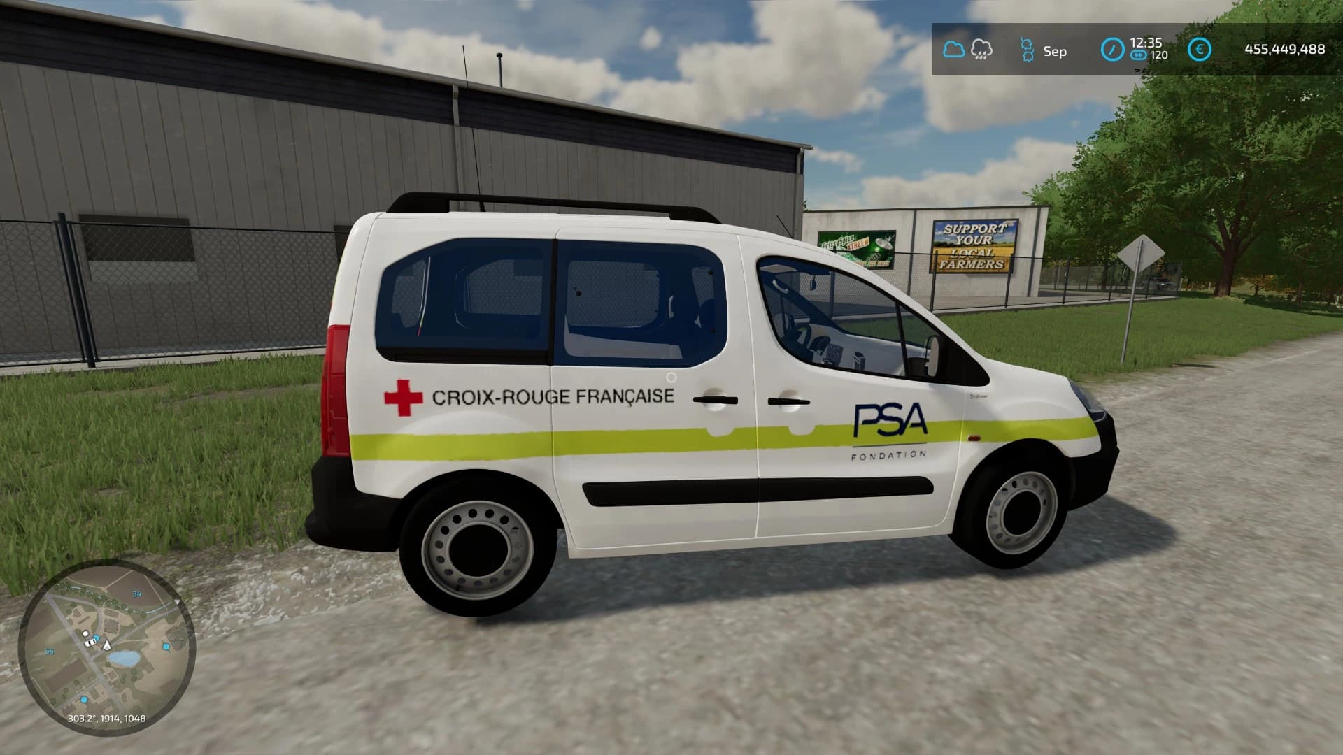 PEUGEOT PARTNER CROIX ROUGE 3