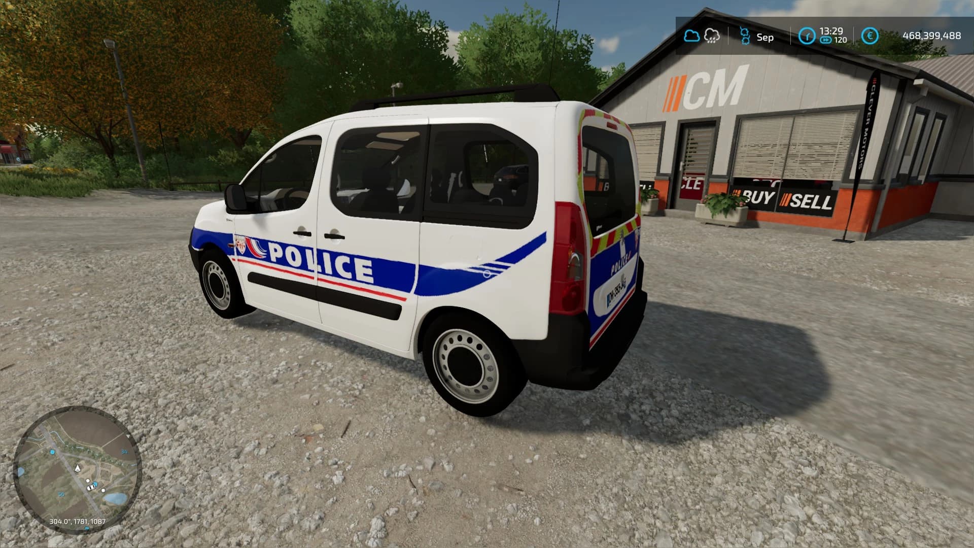 PEUGEOT PARTNER CRS POLICE 5
