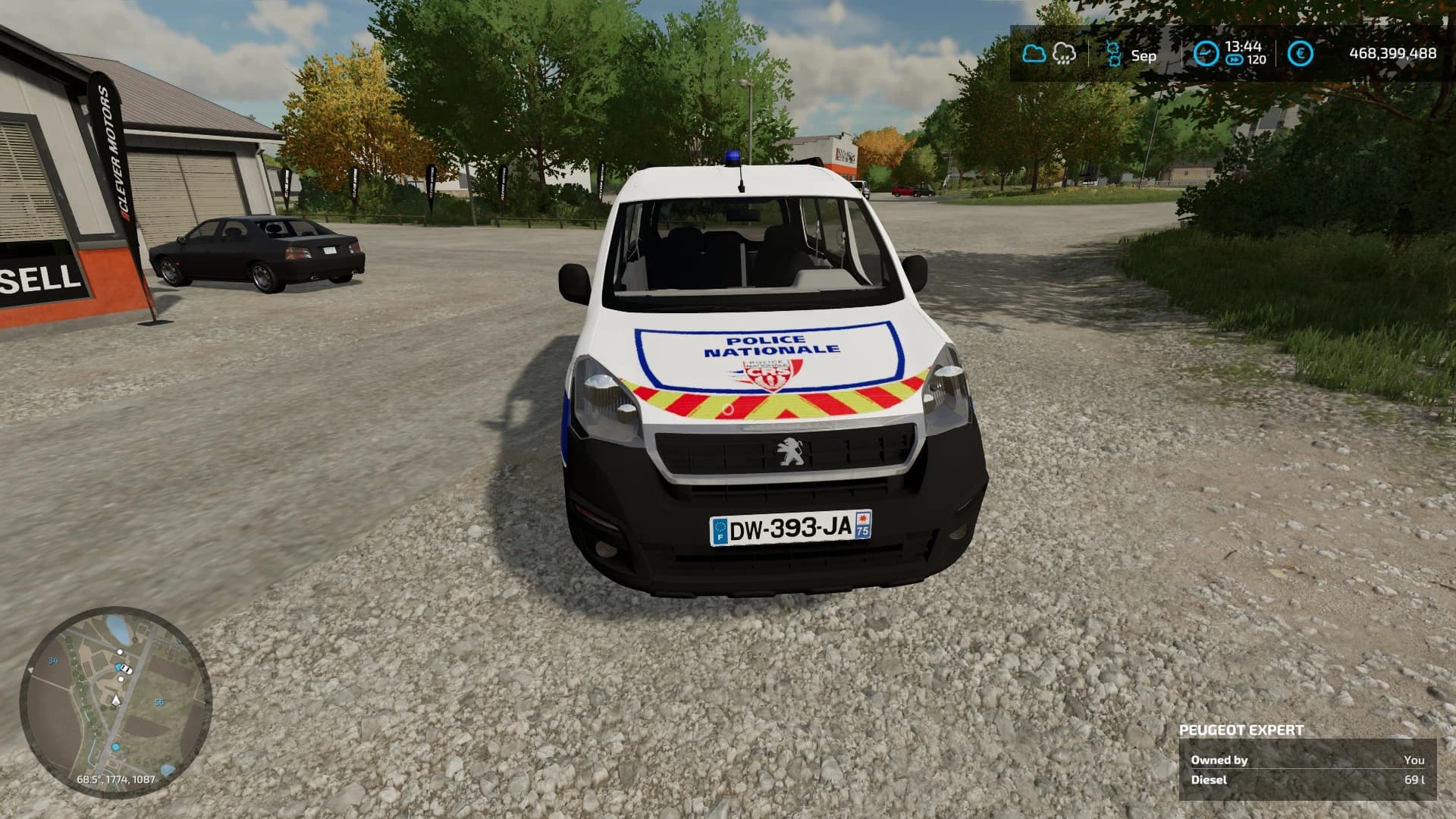 PEUGEOT PARTNER CRS POLICE