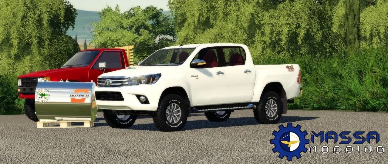 PICKUP AND MILK TANK 4