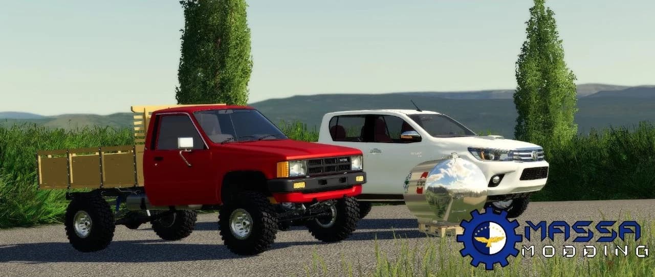 PICKUP AND MILK TANK 3