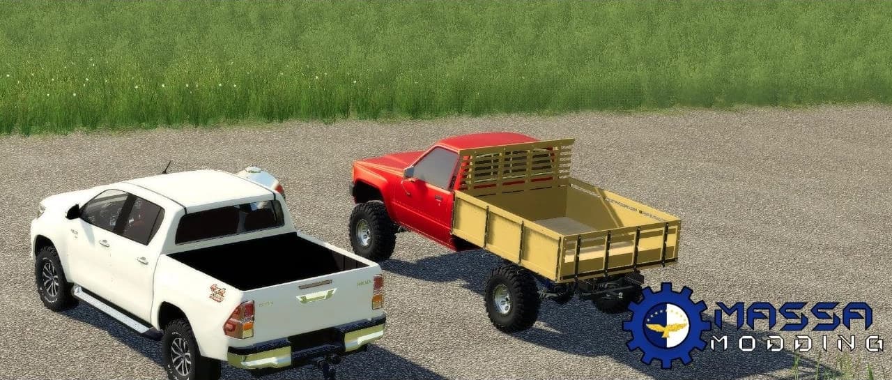 PICKUP AND MILK TANK 2