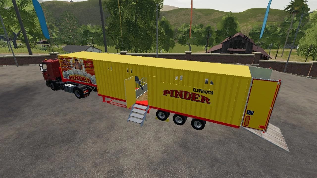 PINDER ELEPHANT TRAILER 5
