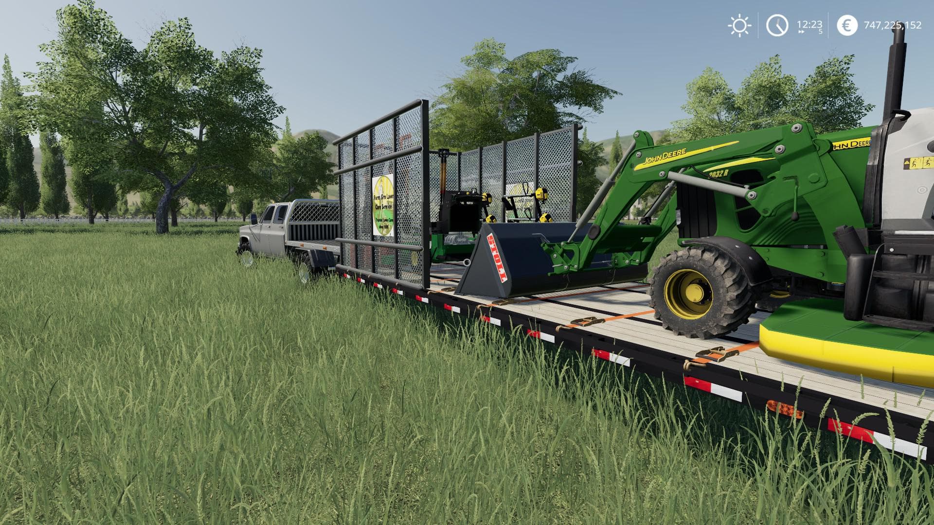 PJ 40ft Lawn Care Trailer 2