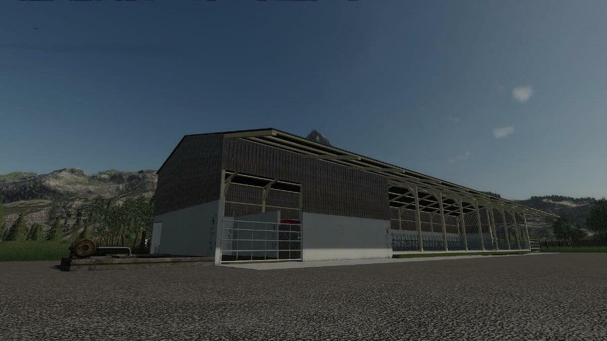 PLACEABLE 100 COW STALL