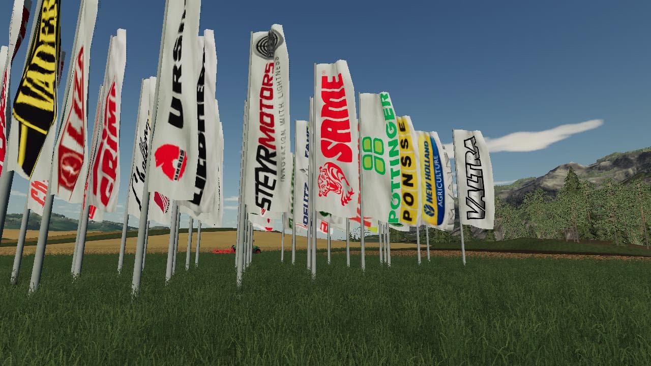 PLACEABLE BRAND FLAGS 2