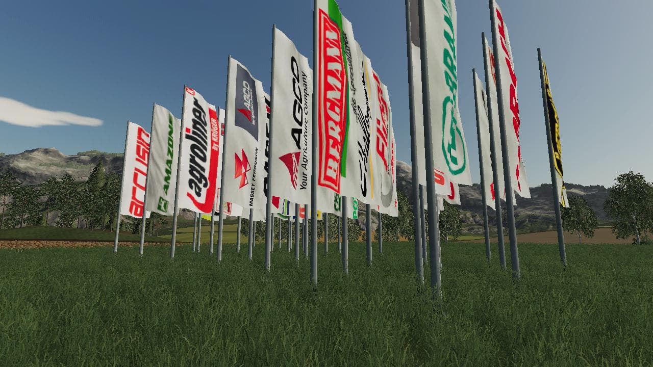 PLACEABLE BRAND FLAGS 2