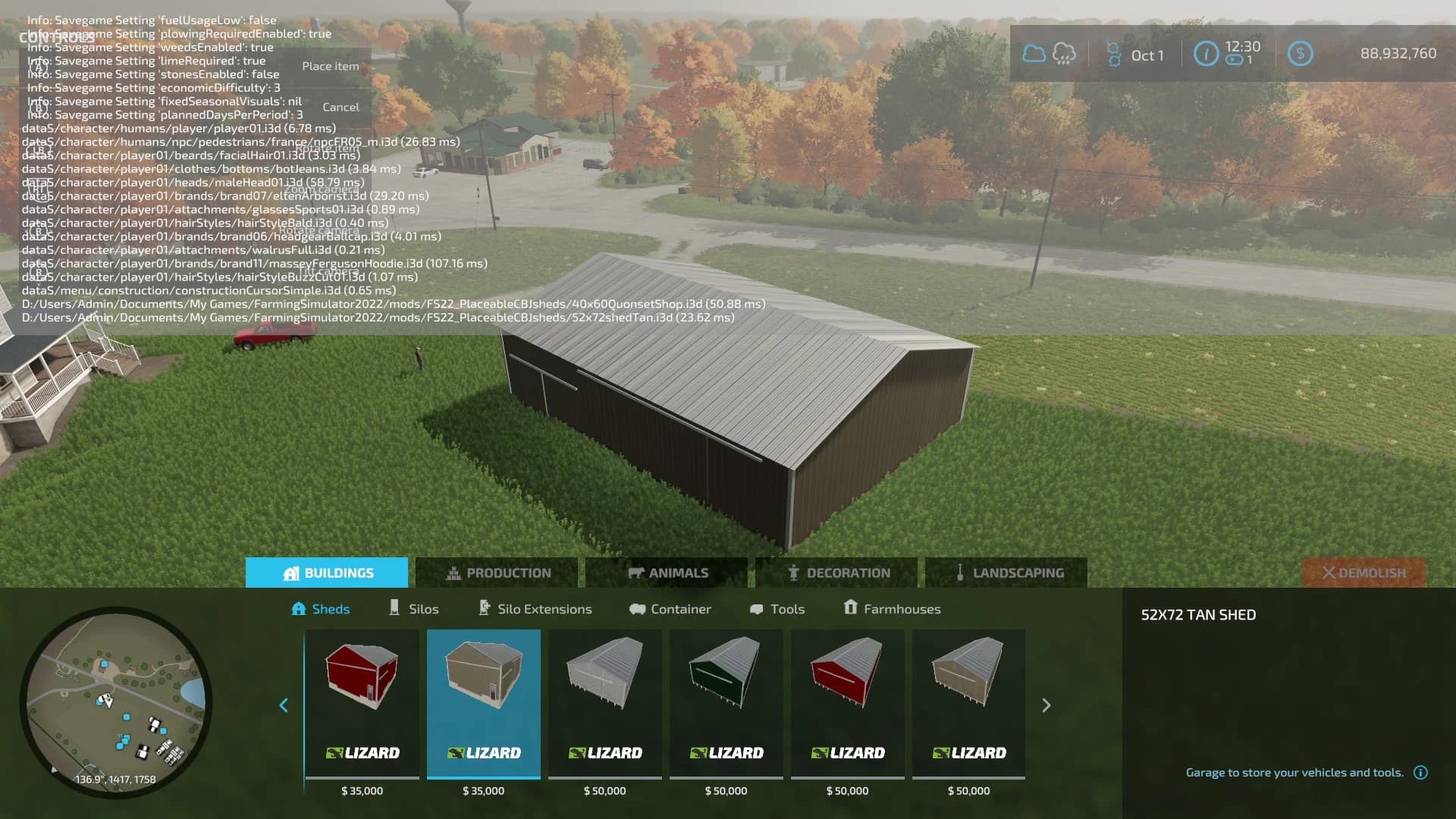 PLACEABLE CBJ SHEDS 4