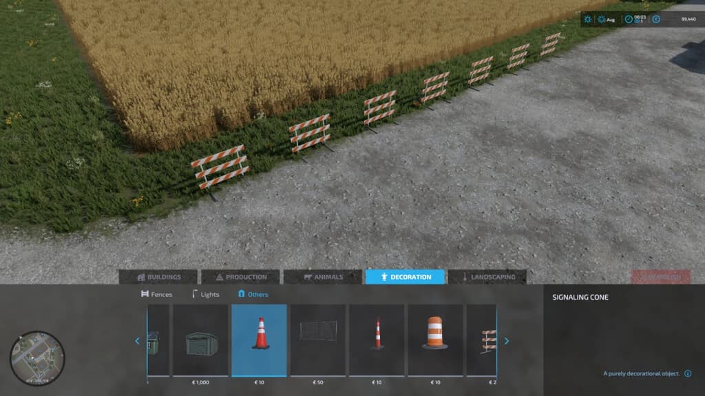 PLACEABLE CONSTRUCTION SIGNS