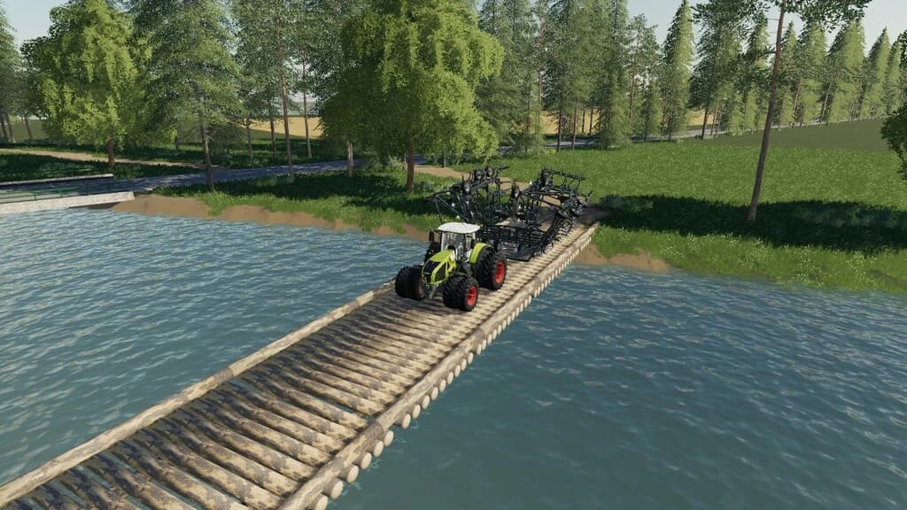 PLACEABLE LOG BRIDGE 5