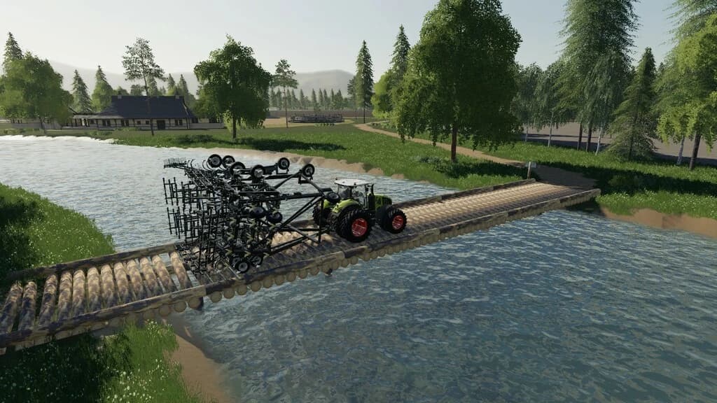 PLACEABLE LOG BRIDGE 4