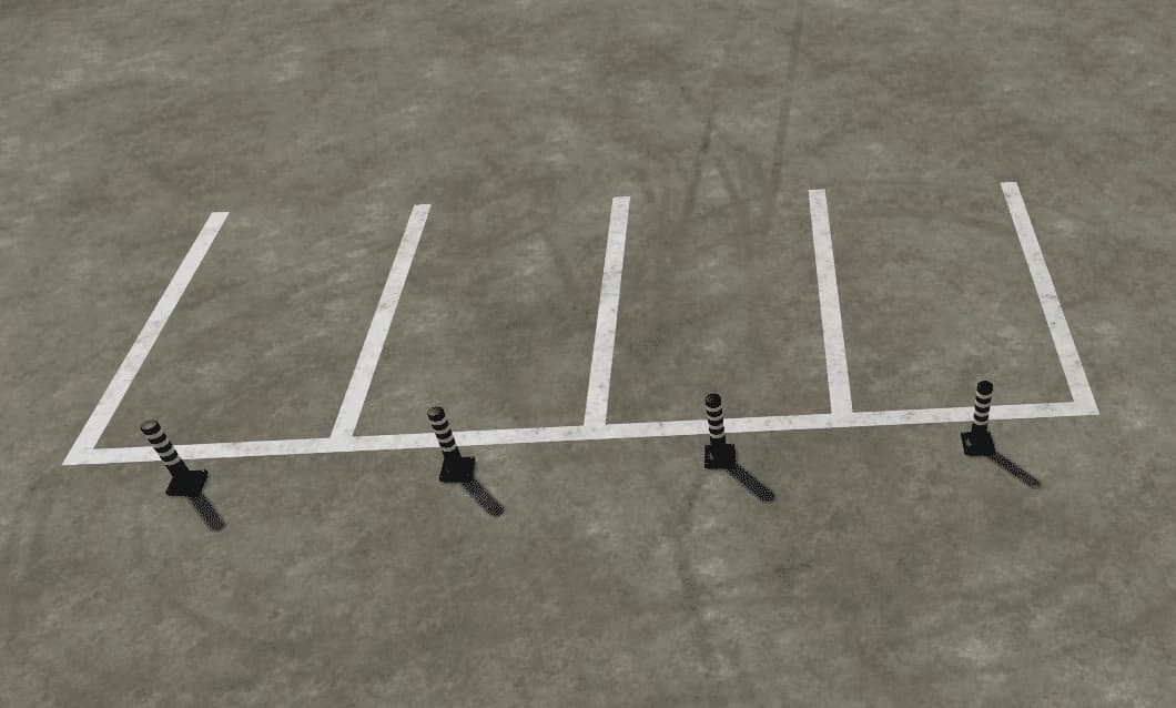 PLACEABLE PARKING LINES