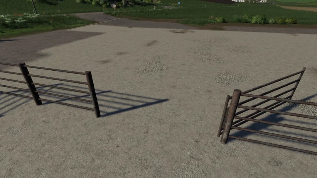 PLACEABLE PIPE FENCE PACK 4
