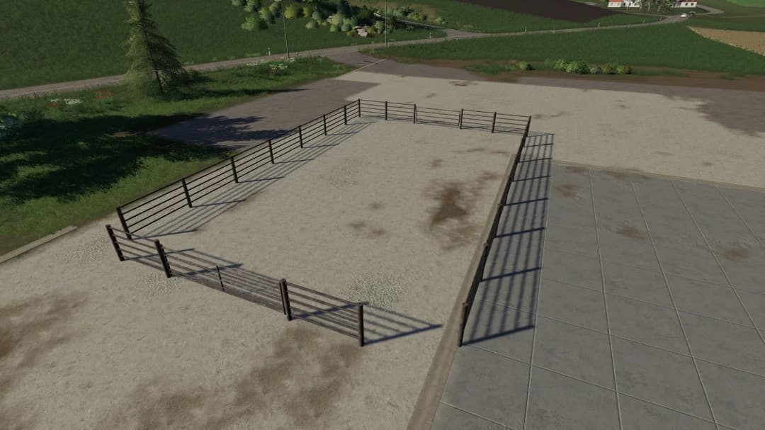 PLACEABLE PIPE FENCE PACK 3