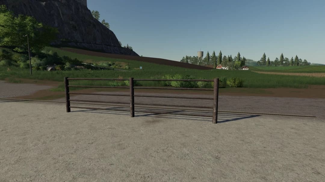 PLACEABLE PIPE FENCE PACK 2