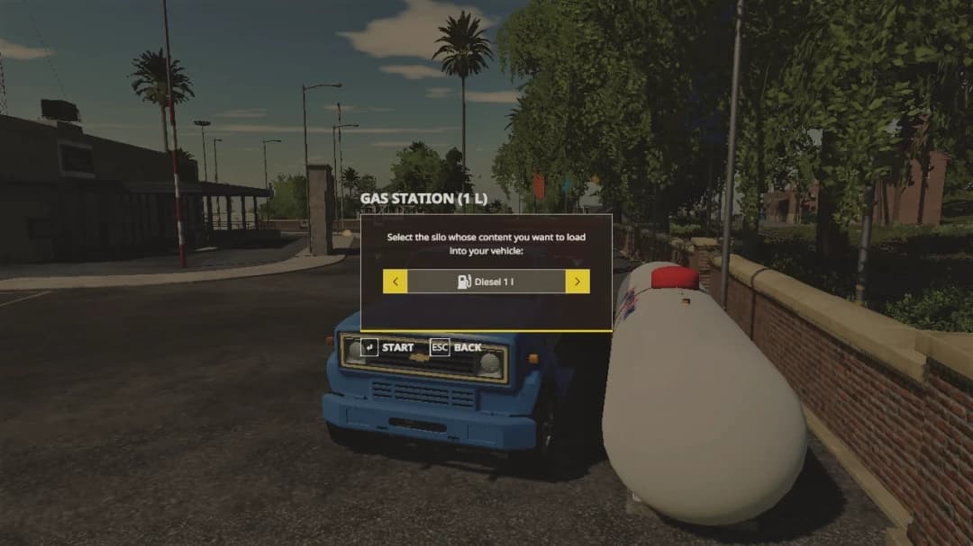 PLACEABLE PROPANE TANK