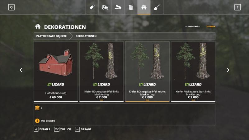 PLACEABLE SKIDTRAIL TREES 2