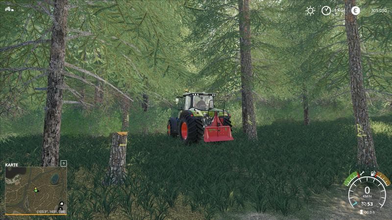 PLACEABLE SKIDTRAIL TREES