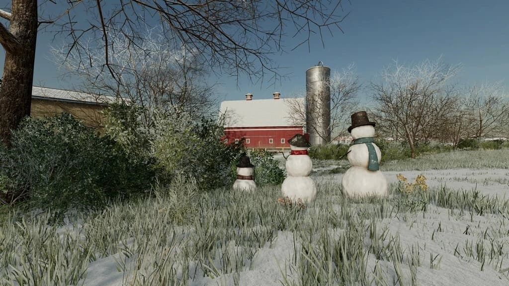 PLACEABLE SNOWMEN 3