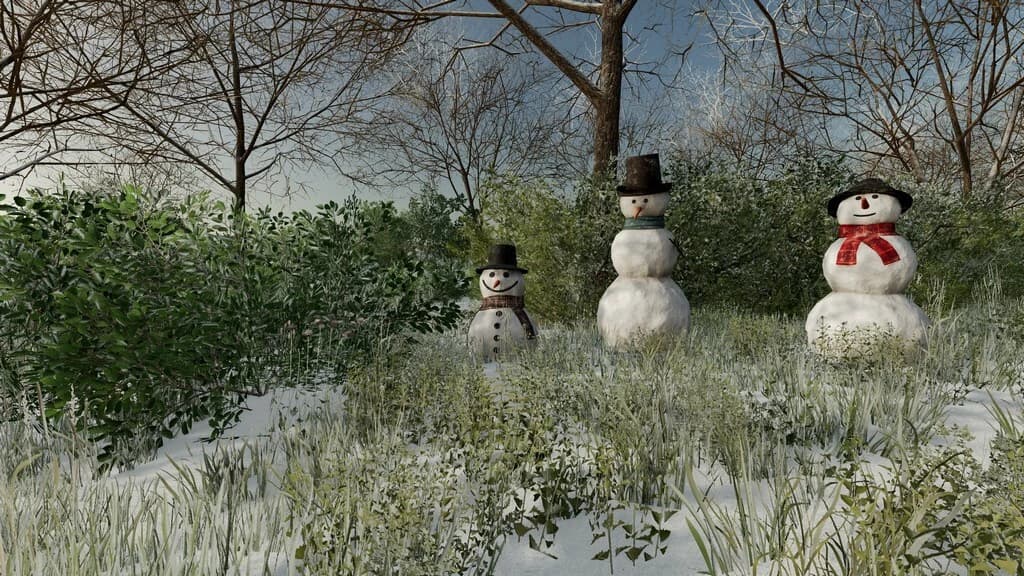 PLACEABLE SNOWMEN 2