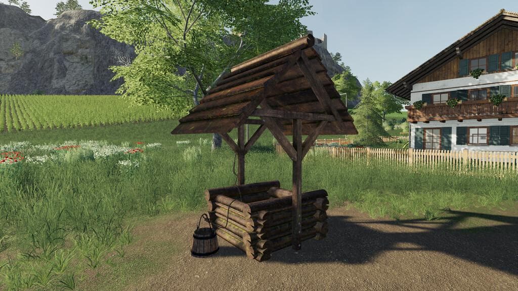 PLACEABLE WOODENFOUNTAIN 5