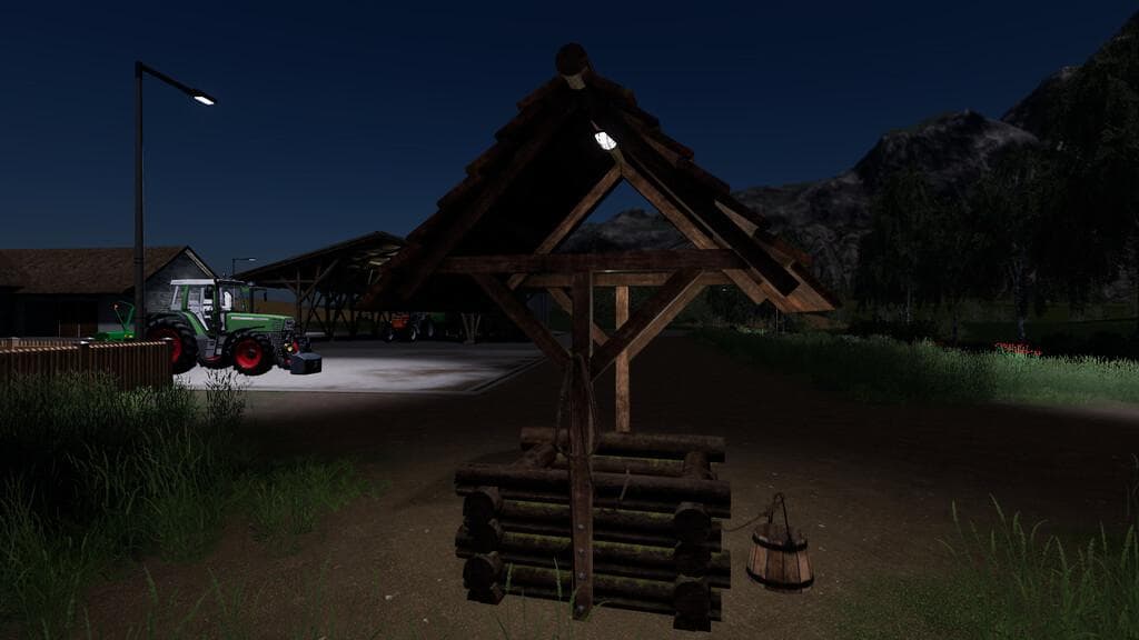 PLACEABLE WOODENFOUNTAIN 4