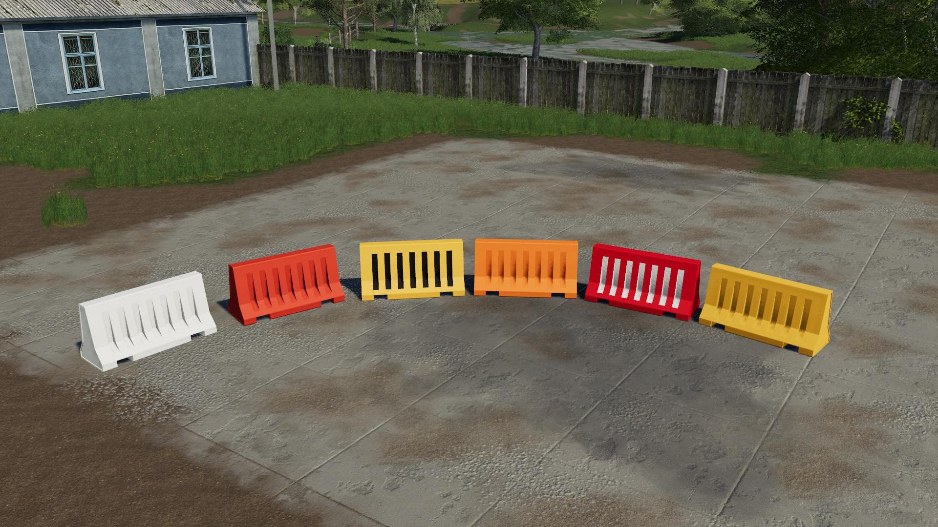 PLASTIC ROAD BARRIER 4