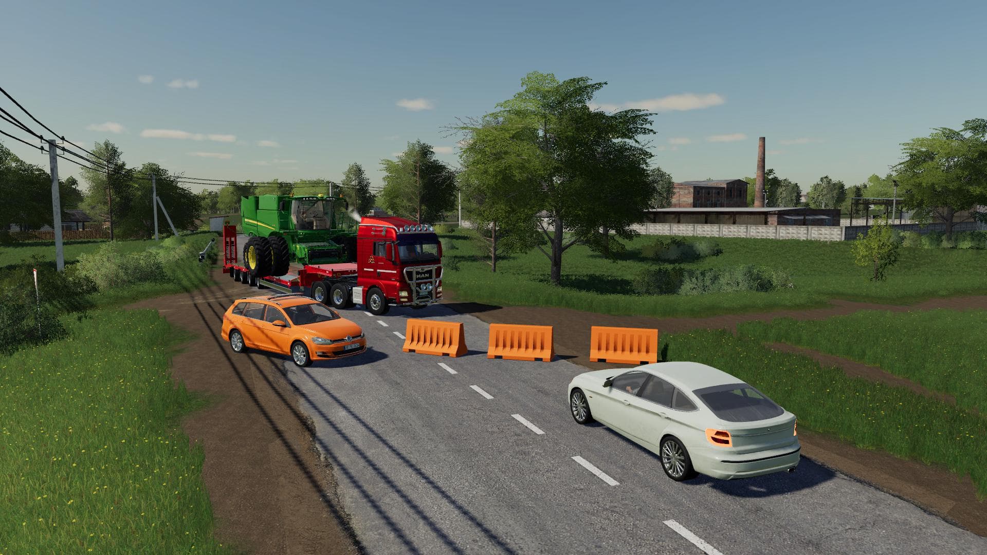 PLASTIC ROAD BARRIER 3
